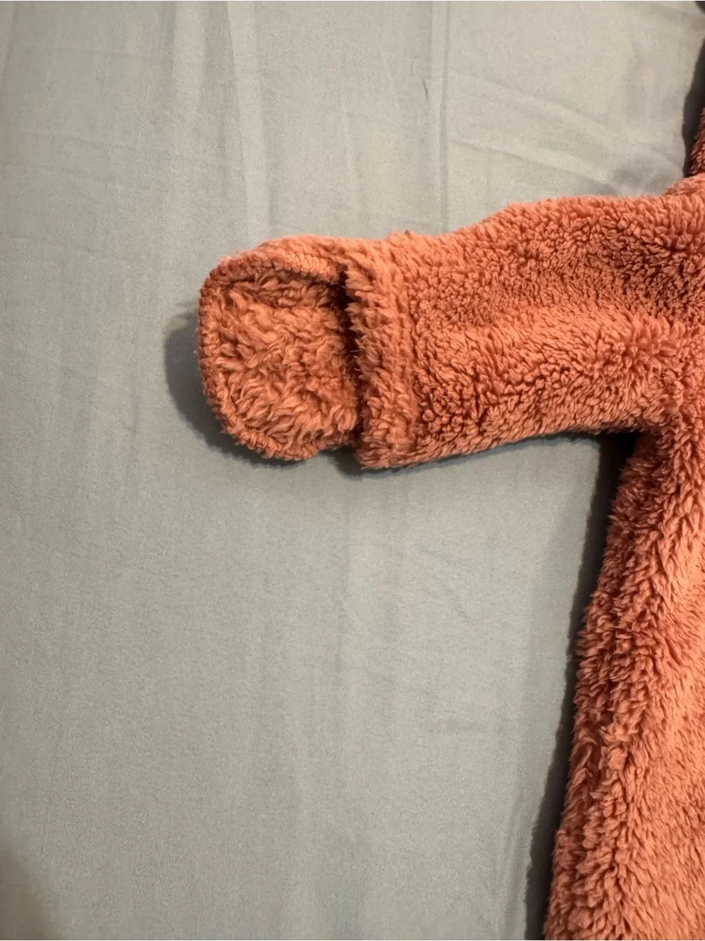 Carter’s Fuzzy Hooded Bear Romper/Snow Suit NB